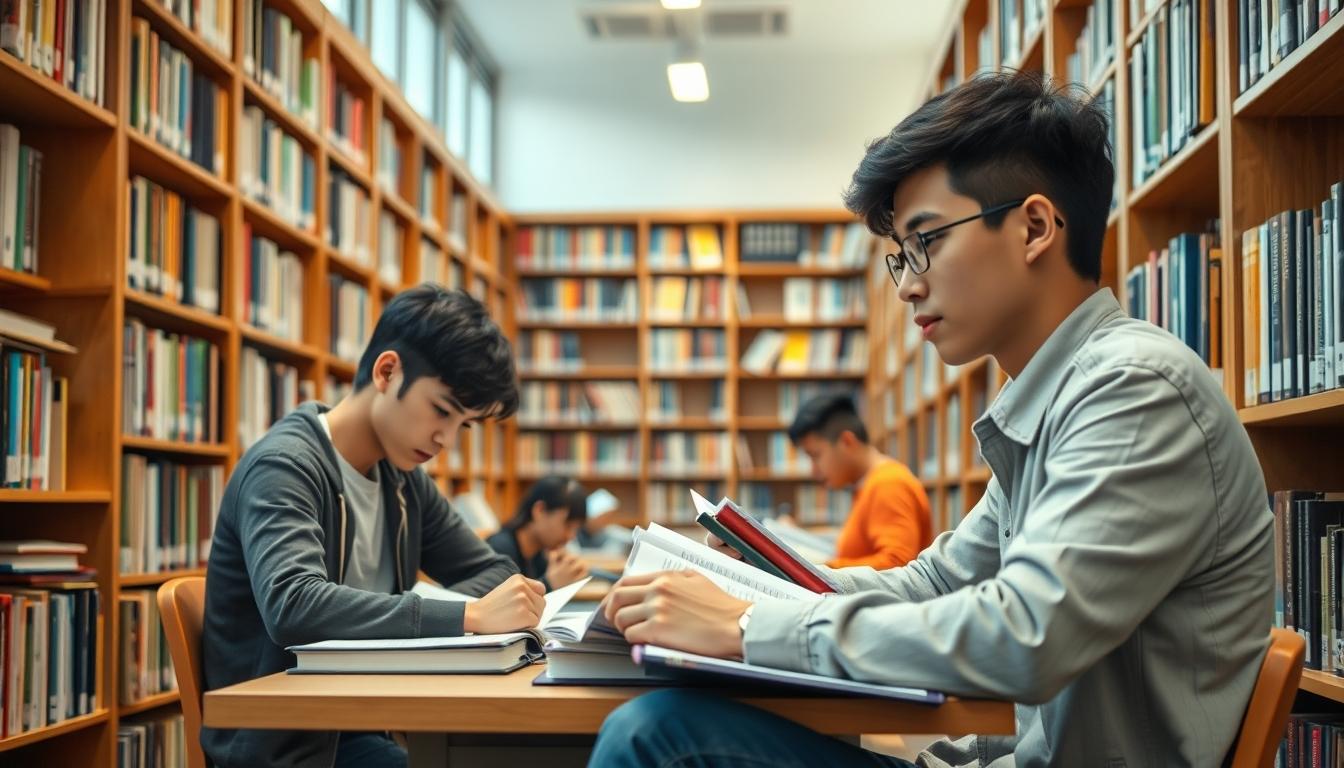 University campus and academic environment in Madrid